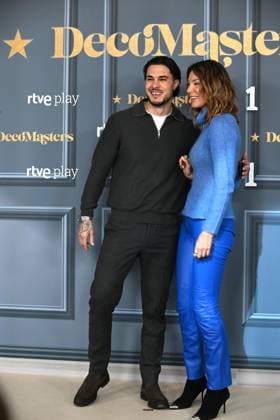 RTVE presents Decomasters I D Carlo Costanzia and Mar Flores during the presentation of Decomasters at Gran Vía Venue, on January 09, 2026, in Madrid Spain DECOMASTERS PRORGRAM FAMOUS TELEVISION DECORATION José Madrid Madrid Madrid Spain  Copyright: xJosÃ xOlivax 7206482