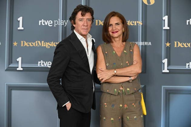 RTVE presents Decomasters Colate and Samantha Vallejo Nágera during the presentation of Decomasters at Gran Vía Venue, on January 9, 2026, in Madrid Spain DECOMASTERS FAMOSOS TELEVISIÓN DECORACIÓN José Madrid Madrid Madrid Espana  Copyright: xJosÃ xOlivax 7206507