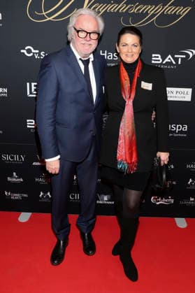Klaus Schümann and Britta Schümann at the 31 Blankeneser New Years Reception at Hotel Süllberg Hamburg, 08 01 2026 Foto:xgbrcix xFuturexImagex neujahrsempfang_6101