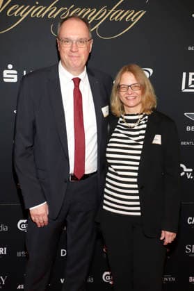 Ulf Cornils and Sabine Cornils at the 31 Blankeneser New Years Reception at Hotel Süllberg Hamburg, 08 01 2026 Foto:xgbrcix xFuturexImagex neujahrsempfang_6106