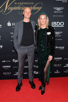 Robin Lundt and Sandra Lundt at the 31 Blankeneser New Years Reception at Hotel Süllberg Hamburg, 08 01 2026 Foto:xgbrcix xFuturexImagex neujahrsempfang_6108