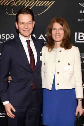 Olaf Oesterhelweg and Birgit Oesterhelweg at the 31 Blankenese New Years reception at Hotel Süllberg Hamburg, 08 01 2026 Foto:xgbrcix xFuturexImagex neujahrsempfang_6114