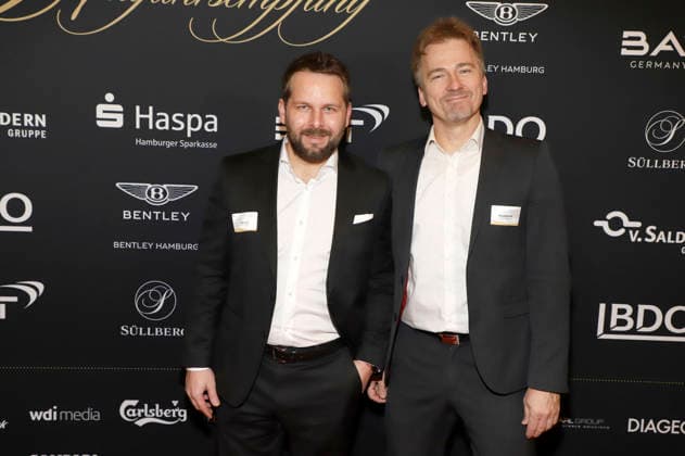 Markus Kohn and Michael Chemnitz at the 31 Blankeneser New Years Reception at Hotel Süllberg Hamburg, 08 01 2026 Foto:xgbrcix xFuturexImagex neujahrsempfang_6130