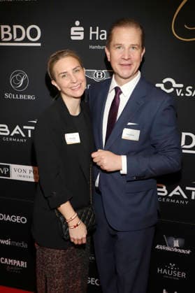 Nathalie Dunger and Christian Dunger at the 31 Blankeneser New Years Reception at Hotel Süllberg Hamburg, 08 01 2026 Foto:xgbrcix xFuturexImagex neujahrsempfang_6151