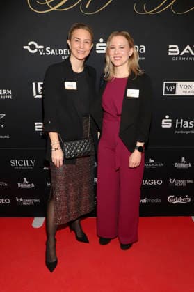 Nathalie Dunger and Julia Ruhs at the 31 Blankeneser New Years Reception at Hotel Süllberg Hamburg, 08 01 2026 Foto:xgbrcix xFuturexImagex neujahrsempfang_6152
