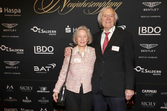 Gudrun Harmstorf and Harald Harmstorf at the 31 Blankenese New Years reception at Hotel Süllberg Hamburg, 08 01 2026 Foto:xgbrcix xFuturexImagex neujahrsempfang_6157