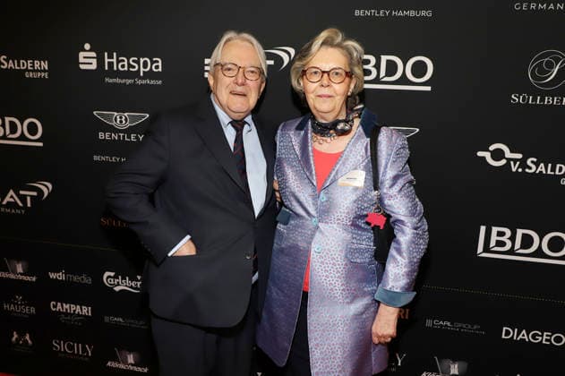 Howard Kroch and Gabriele Kroch at the 31 Blankeneser New Years Reception at Hotel Süllberg Hamburg, 08 01 2026 Foto:xgbrcix xFuturexImagex neujahrsempfang_6159