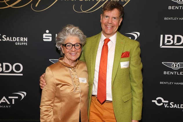 Hannelore Lay and Martin Röhrig at the 31 Blankeneser New Years Reception at Hotel Süllberg Hamburg, 08 01 2026 Foto:xgbrcix xFuturexImagex neujahrsempfang_6161