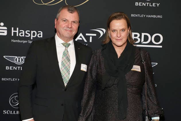 Michael Jeltsch and Christiane Körner Jeltsch at the 31 Blankeneser New Years Reception at Hotel Süllberg Hamburg, 08 01 2026 Foto:xgbrcix xFuturexImagex neujahrsempfang_6168