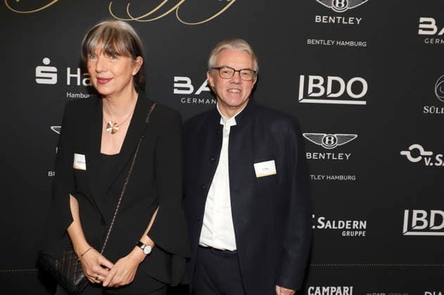 Cornelia Carlsson and Jörg Wilken at the 31 Blankeneser New Years Reception at Hotel Süllberg Hamburg, 08 01 2026 Foto:xgbrcix xFuturexImagex neujahrsempfang_6180