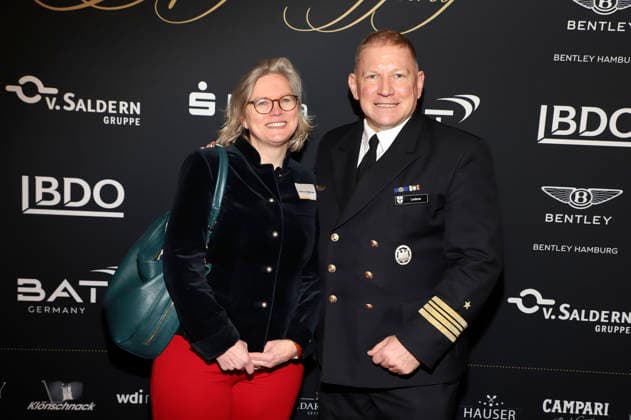 Karoline von Kügelgen Lederer and Christian G Lederer at the 31 Blankeneser New Years Reception at Hotel Süllberg Hamburg, 08 01 2026 Foto:xgbrcix xFuturexImagex neujahrsempfang_6182