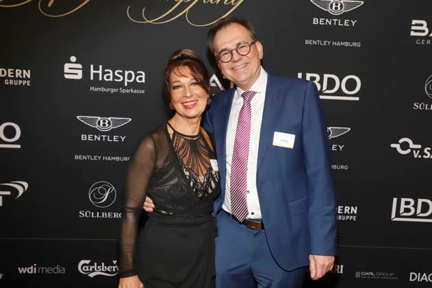 Rita Kornobis and Ralf Kornobis at the 31 Blankeneser New Years Reception at Hotel Süllberg Hamburg, 08 01 2026 Foto:xgbrcix xFuturexImagex neujahrsempfang_6183