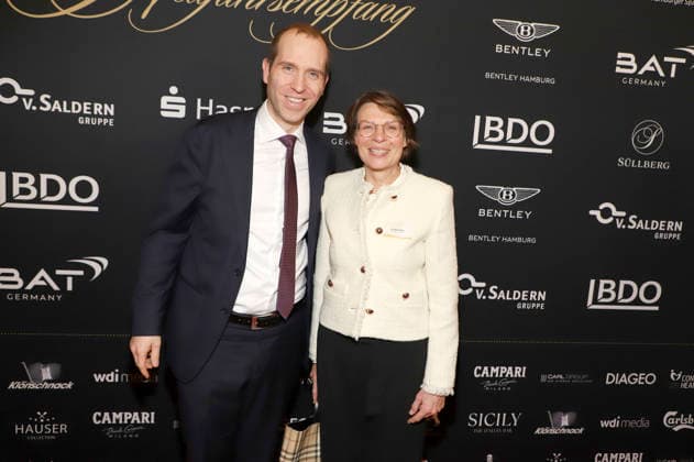 Dennis Thering and Anke Frieling at the 31 Blankeneser New Years Reception at Hotel Süllberg Hamburg, 08 01 2026 Foto:xgbrcix xFuturexImagex neujahrsempfang_6191