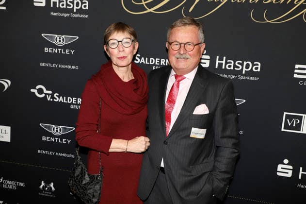 Annette Güntert and Frank Ulrich Montgomery at the 31 Blankeneser New Years Reception at Hotel Süllberg Hamburg, 08 01 2026 Foto:xgbrcix xFuturexImagex neujahrsempfang_6206