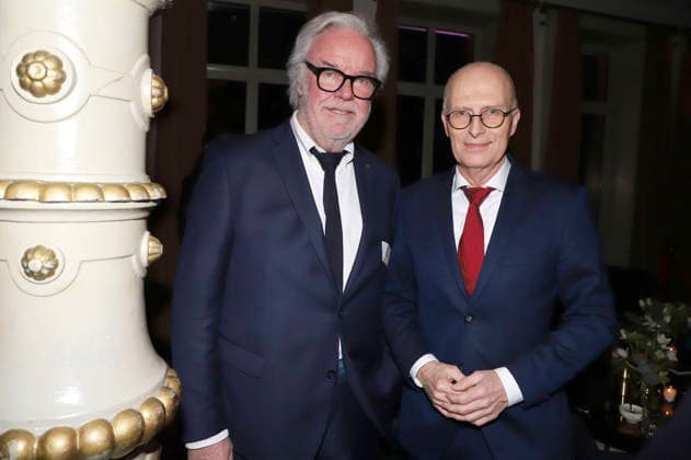 Klaus Schümann and Peter Tschentscher at the 31 Blankenes New Years reception at Hotel Süllberg Hamburg, 08 01 2026 Foto:xgbrcix xFuturexImagex neujahrsempfang_6214