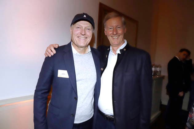 Joja Wendt and Harald Vogelsang at the 31 Blankeneser New Years Reception at Hotel Süllberg Hamburg, 08 01 2026 Foto:xgbrcix xFuturexImagex neujahrsempfang_6223