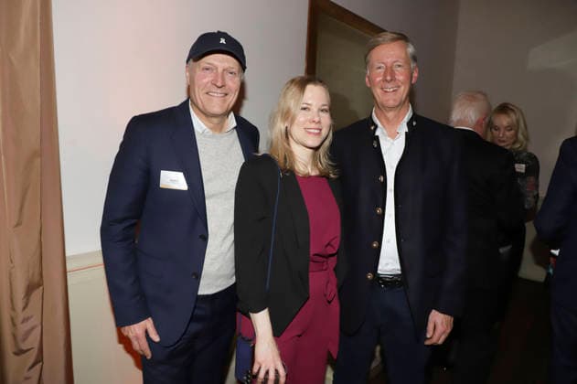 Joja Wendt, Julia Ruhs and Harald Vogelsang at the 31 Blankeneser New Years Reception at Hotel Süllberg Hamburg, 08 01 2026 Foto:xgbrcix xFuturexImagex neujahrsempfang_6224
