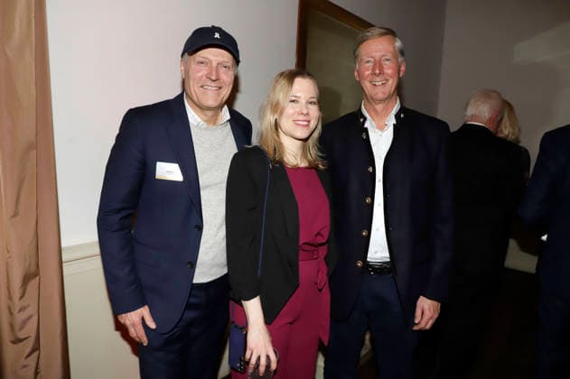 Joja Wendt, Julia Ruhs and Harald Vogelsang at the 31 Blankeneser New Years Reception at Hotel Süllberg Hamburg, 08 01 2026 Foto:xgbrcix xFuturexImagex neujahrsempfang_6225