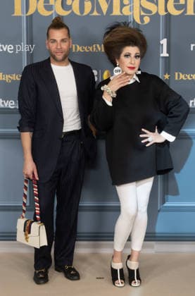 RTVE presents Decomasters Designer Eduardo Navarrete and La Terremoto de Alcorcón during the presentation of Decomasters, at Gran Vía Venue, on January 9, 2026, in Madrid Spain Decomasters is a talent show produced by RTVE that combines creativity, interior design and glamour 09 JANUARY 2026 Madrid Madrid Spain  Copyright: xEduardoxParrax 7206560