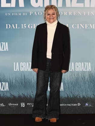 Rome, Fremantle headquarters, photocall for the film La Grazia. Pictured: Milvia Marigliano  Copyright: xMarcoxProvvisionatox xipa-agency.netx xDxAvanzo Provvisionatox IPA_Agency_IPA69846804
