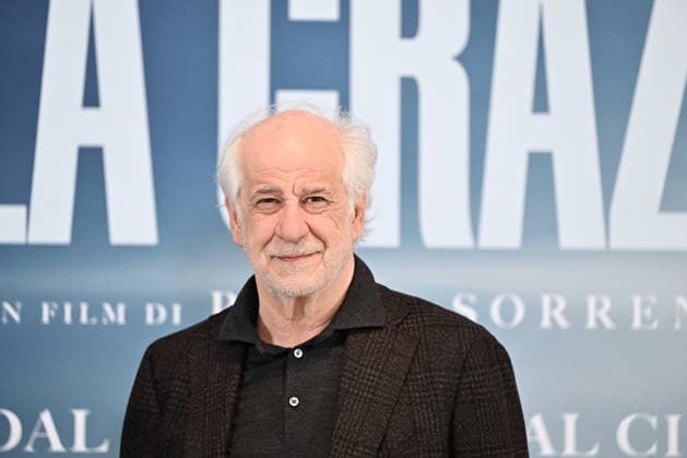 January 9, 2026, Rome, Rome, Italy: Presentation of the film La Grazia. Pictured: Toni Servillo . Rome, Italy 09 January 2026 Rome Italy  - ZUMAa289 20260109_zia_a289_083 Copyright: xMariaxLauraxAntonellix