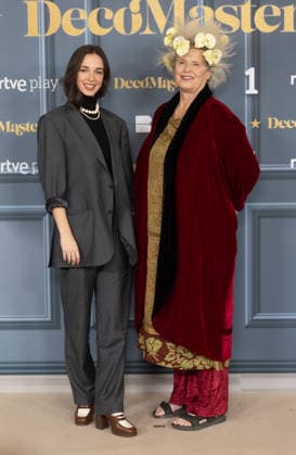 RTVE presents Decomasters Palito i and Lucía Dominguín d during the presentation of Decomasters, at Gran Vía Venue, on January 9, 2026, in Madrid Spain Decomasters is a talent show produced by RTVE that combines creativity, interior design and glamour 09 JANUARY 2026 Madrid Madrid Spain  Copyright: xEduardoxParrax 7206573