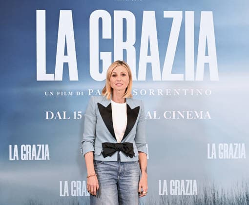 January 9, 2026, Rome, Rome, Italy: Presentation of the film La Grazia. Pictured: Anna Ferzetti . Rome, Italy 09 January 2026 Rome Italy  - ZUMAa289 20260109_zia_a289_101 Copyright: xMariaxLauraxAntonellix