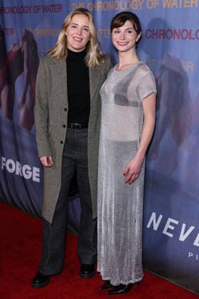 Los Angeles Premiere Of The Forge s The Chronology Of Water HISTORIC FILIPINOTOWN, LOS ANGELES, CALIFORNIA, USA - JANUARY 08: Ornela March and American social media personality, actress, and singer Dylan Mulvaney arrive at the Los Angeles Premiere Of The Forge s The Chronology Of Water held at 2220 Arts + Archives on January 8, 2026 in Historic Filipinotown, Los Angeles, California, United States., Credit:Xavier Collin Avalon United States, California, Los Angeles, 2220 Arts + Archives Copyright: xXavierxCollinx xAvalonx 1064498475