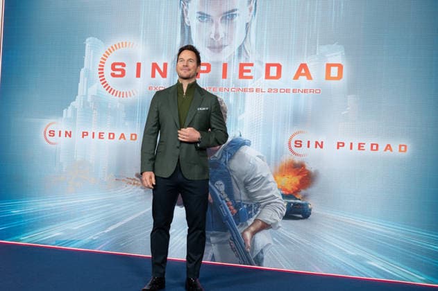 Chris Pratt at the Sin Piedad (Mercy) photocall in Madrid, Spain - 09 Jan 2026 US actor Chris Pratt attends the Sin Piedad (Mercy) photocall at Four Seasons Hotel in Madrid. Madrid Spain Copyright: xAtilanoxGarciax xSOPAxImagesx photos01808