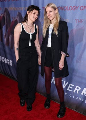 Los Angeles Premiere Of The Forge s The Chronology Of Water HISTORIC FILIPINOTOWN, LOS ANGELES, CALIFORNIA, USA - JANUARY 08: American actress and director Kristen Stewart wearing Chanel and wife American screenwriter, producer, and actress Dylan Meyer arrive at the Los Angeles Premiere Of The Forge s The Chronology Of Water held at 2220 Arts + Archives on January 8, 2026 in Historic Filipinotown, Los Angeles, California, United States., Credit:Xavier Collin Avalon United States, California, Los Angeles, 2220 Arts + Archives  Copyright: xXavierxCollinx xAvalonx 1064500175