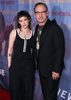 Los Angeles Premiere Of The Forge s The Chronology Of Water HISTORIC FILIPINOTOWN, LOS ANGELES, CALIFORNIA, USA - JANUARY 08: American actress and director Kristen Stewart wearing Chanel and American actor, comedian, singer, musician, producer, writer, and director Jim Belushi arrive at the Los Angeles Premiere Of The Forge s The Chronology Of Water held at 2220 Arts + Archives on January 8, 2026 in Historic Filipinotown, Los Angeles, California, United States., Credit:Xavier Collin Avalon United States, California, Los Angeles, 2220 Arts + Archives  Copyright: xXavierxCollinx xAvalonx 1064500215
