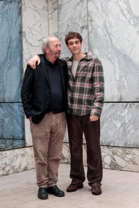 Photocall for the fiction Il Romanzo Famigliare Rai photocall of the fiction Il Romanzo Famigliare based on Giovanni Pascoli, in the photo Giuseppe Piccioni with Federico Cesari . Rome, Italy 09 January 2026, Credit:Cristiano Minichiello Avalon Italy, Rome  Copyright: xCristianoxMinichiellox xAvalonx 1064511589