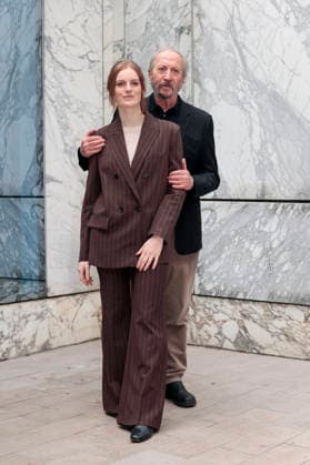 Photocall for the fiction Il Romanzo Famigliare Rai photocall of the fiction Il Romanzo Famigliare based on Giovanni Pascoli, in the photo Giuseppe Piccioni with Liliana Bottone . Rome, Italy 09 January 2026, Credit:Cristiano Minichiello Avalon Italy, Rome  Copyright: xCristianoxMinichiellox xAvalonx 1064511610