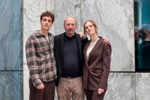 Photocall for the fiction Il Romanzo Famigliare Rai photocall of the fiction Il Romanzo Famigliare based on Giovanni Pascoli, in the photo Giuseppe Piccioni with Liliana Bottone and Federico Cesari . Rome, Italy 09 January 2026, Credit:Cristiano Minichiello Avalon Italy, Rome  Copyright: xCristianoxMinichiellox xAvalonx 1064511797