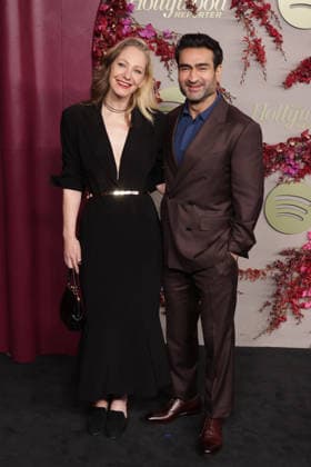 The Hollywood Reporter And Spotify - Nominees Night, Arrivals Emily V. Gordon and Kumail Nanjiani attend the THR x Spotify Nominees Night ay The Lot at Formosa on January 08, 2026 in West Hollywood, California. West Hollywood The Lot at Formosa California USA Copyright: xCraSH imageSPACEx