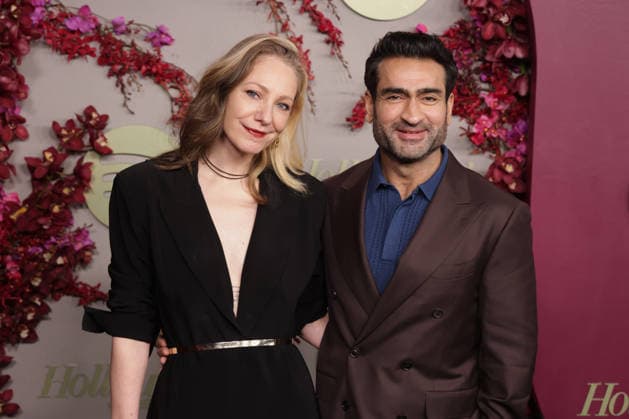 The Hollywood Reporter And Spotify - Nominees Night, Arrivals Emily V. Gordon and Kumail Nanjiani attend the THR x Spotify Nominees Night ay The Lot at Formosa on January 08, 2026 in West Hollywood, California. West Hollywood The Lot at Formosa California USA Copyright: xCraSH imageSPACEx