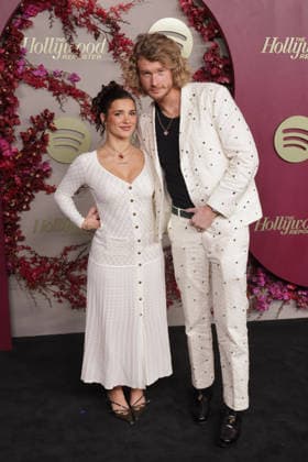 The Hollywood Reporter And Spotify - Nominees Night, Arrivals Ari Kytsya and Yung Gravy attend the THR x Spotify Nominees Night ay The Lot at Formosa on January 08, 2026 in West Hollywood, California. West Hollywood The Lot at Formosa California USA Copyright: xCraSH imageSPACEx