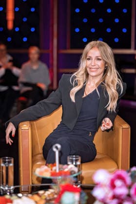 MDR Riverboat singer Michelle bürgl Tanja Gisela Hewer on the occasion of the recording of the MDR talk show Riverboat on 09 01 2026 in the Mediacity Leipzig 20260109SFL0027