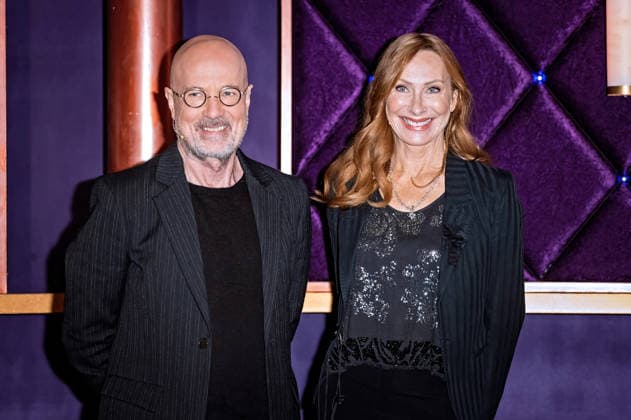 MDR Riverboat actor Christian Berkel and actress Andrea Sawatzki on the occasion of the recording of the MDR talk show Riverboat on 09 01 2026 at Mediacity Leipzig 20260109SFL0012