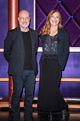 MDR Riverboat actor Christian Berkel and actress Andrea Sawatzki on the occasion of the recording of the MDR talk show Riverboat on 09 01 2026 at Mediacity Leipzig 20260109SFL0013