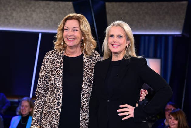 Bettina Tietjen and Barbara Schoeneberger on the NDR Talk Show on 9 1 2026 in Hamburg NDR Talk Show on 9 1 2026 in Hamburg