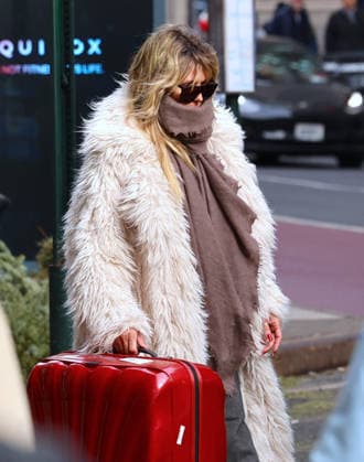 Heidi Klum and Tom Kaulitz out in New York Heidi Klum with her husband Tom Kaulitz are checking out their hotel in Soho, New York on January 9, 2026. Photo by Dylan Travis ABACAPRESS.COM New York NY  Copyright: xDylanxTravis ABACAx