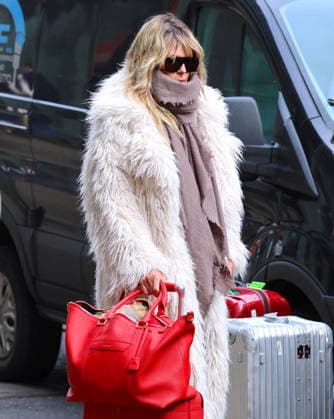 Heidi Klum and Tom Kaulitz out in New York Heidi Klum with her husband Tom Kaulitz are checking out their hotel in Soho, New York on January 9, 2026. Photo by Dylan Travis ABACAPRESS.COM New York NY  Copyright: xDylanxTravis ABACAx