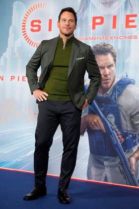 Chris Pratt during the presentation in Madrid of the film Sin Piedad (Mercy). January 9, 2026. (2026010961)