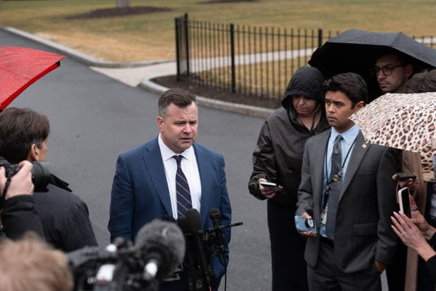 January 9, 2026, Washington, District of Columbia, USA: Bill Pulte, head of the Federal Housing Finance Agency, speaks at the White House regarding upcoming Presidential actions on housing affordability on January 9, 2025 Washington USA - ZUMAl312 20260109_znp_l312_078 Copyright: xAndrewxLeydenx