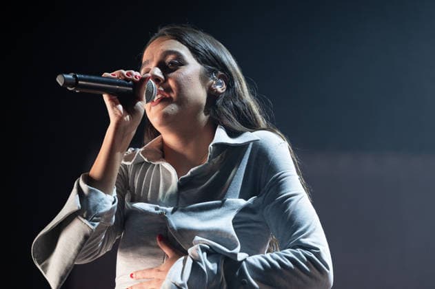 Valeria Castro Performs Inverfest in Madrid, Spain - 9 Jan 2026 The singer Valeria Castro performs during her performance festival Inverfest at the Circo Price, in Madrid. Madrid Spain Copyright: xAtilanoxGarciax xSOPAxImagesx photos01879