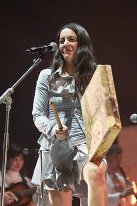 Valeria Castro Performs Inverfest in Madrid, Spain - 9 Jan 2026 The singer Valeria Castro performs during her performance festival Inverfest at the Circo Price, in Madrid. Madrid Spain Copyright: xAtilanoxGarciax xSOPAxImagesx photos01888