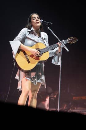 January 9, 2026, Madrid, Spain: The singer Valeria Castro performs during her performance festival Inverfest at the Circo Price, in Madrid. Madrid Spain - ZUMAs197 20260109_aaa_s197_273 Copyright: xAtilanoxGarciax