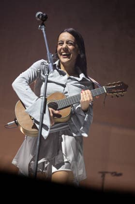 January 9, 2026, Madrid, Spain: The singer Valeria Castro performs during her performance festival Inverfest at the Circo Price, in Madrid. Madrid Spain - ZUMAs197 20260109_aaa_s197_281 Copyright: xAtilanoxGarciax
