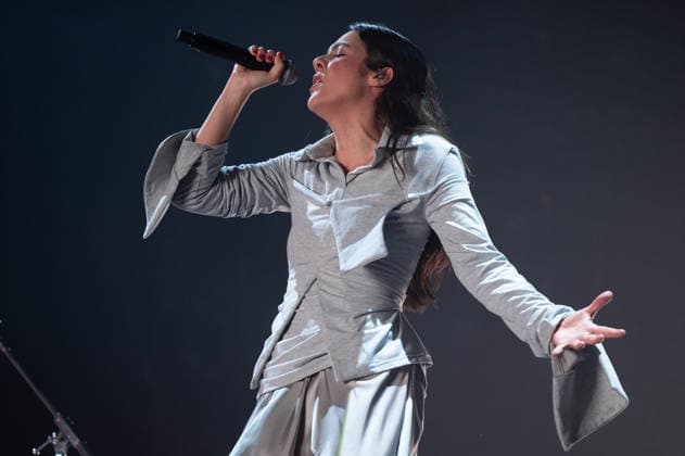 January 9, 2026, Madrid, Spain: The singer Valeria Castro performs during her performance festival Inverfest at the Circo Price, in Madrid. Madrid Spain - ZUMAs197 20260109_aaa_s197_285 Copyright: xAtilanoxGarciax